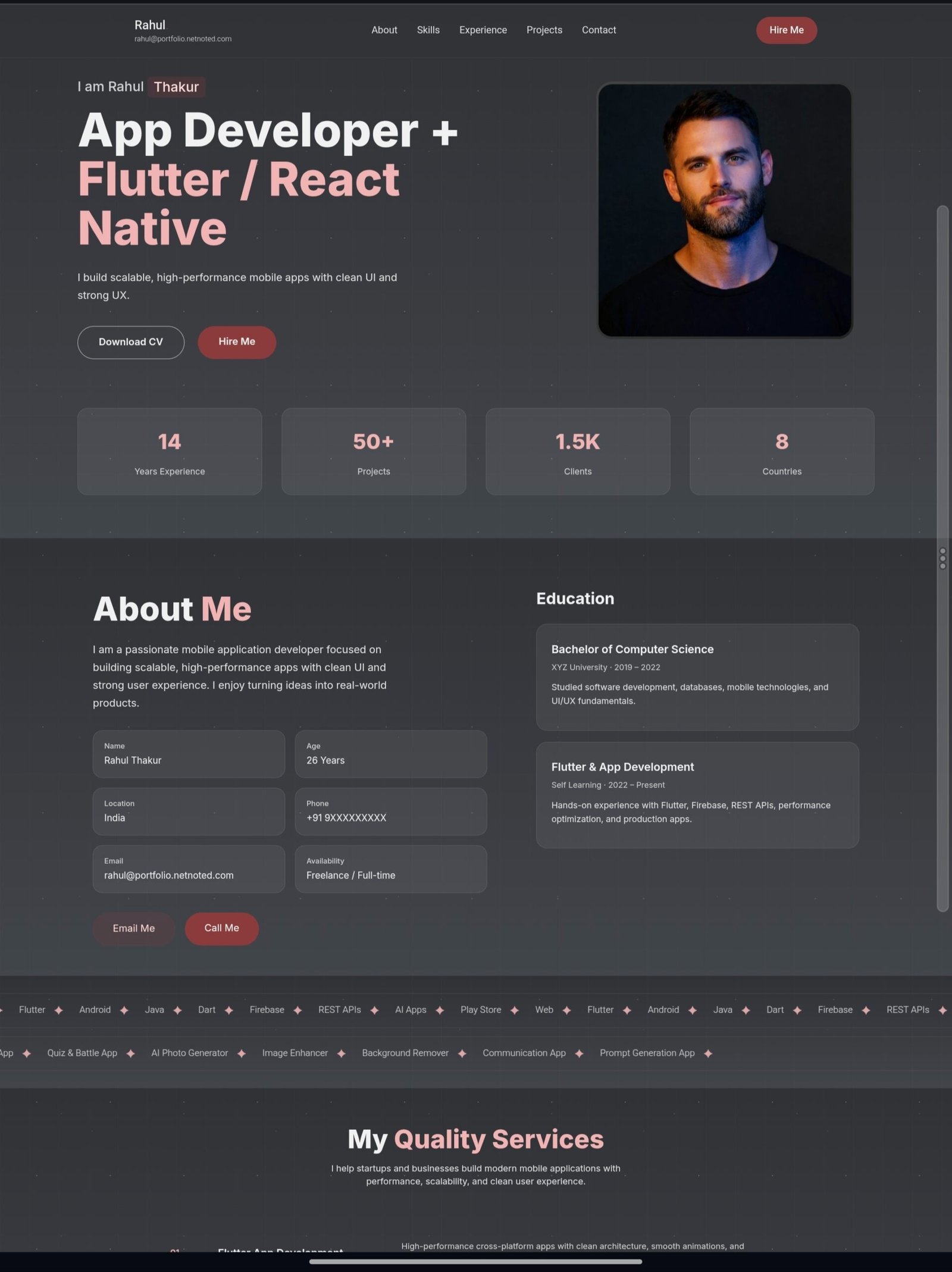 Portfolio App 6